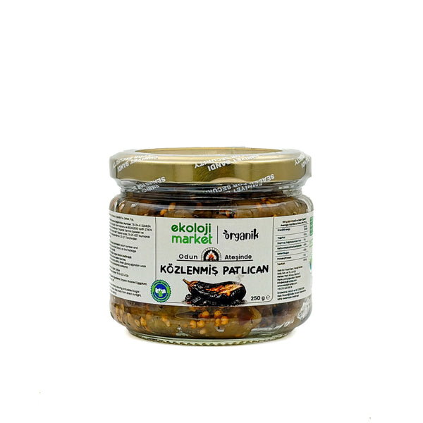 Organik Közlenmiş Patlıcan 250 Gr