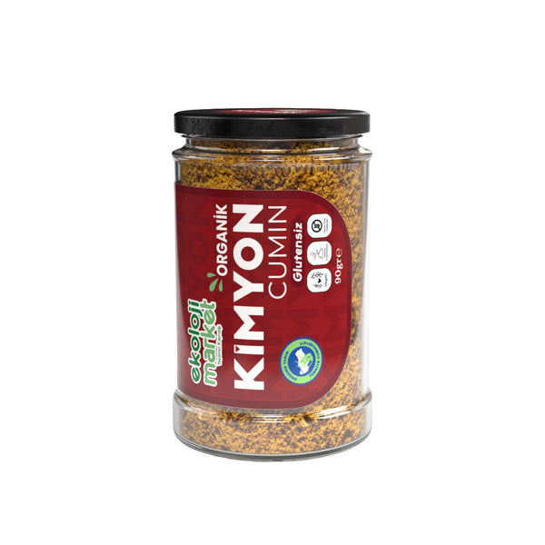 Organik Kavanoz Toz Kimyon 90 Gr.