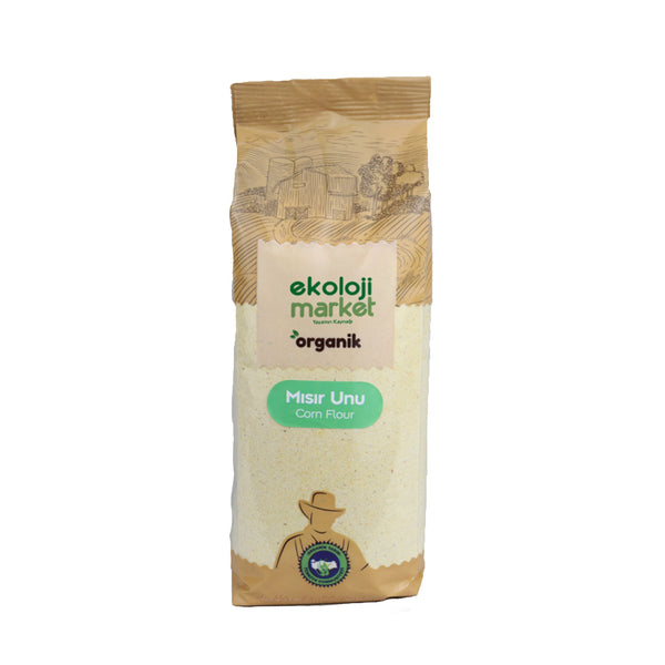 Organik Mısır Unu 750 Gr.