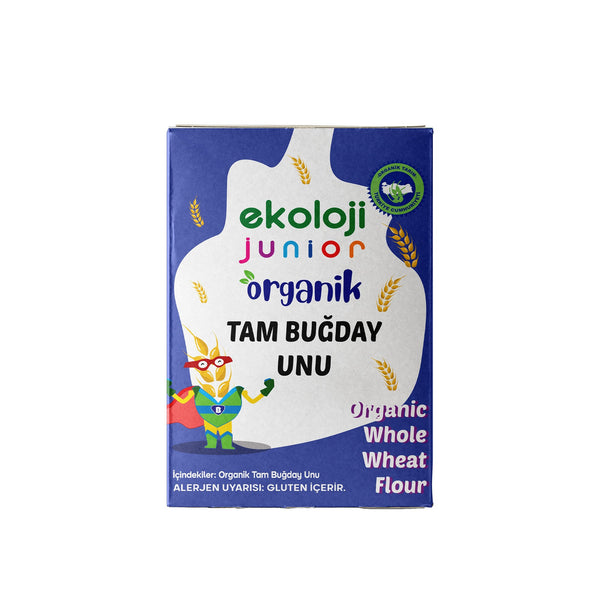 Junior Organik Tam Buğday Unu 250 Gr.