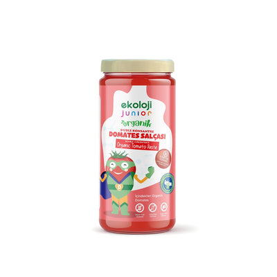 Junior Organik Tuzsuz Domates Salçası 230 Gr.