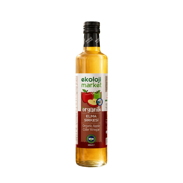 Organik Doğal Fermentasyon Elma Sirkesi 500 ml