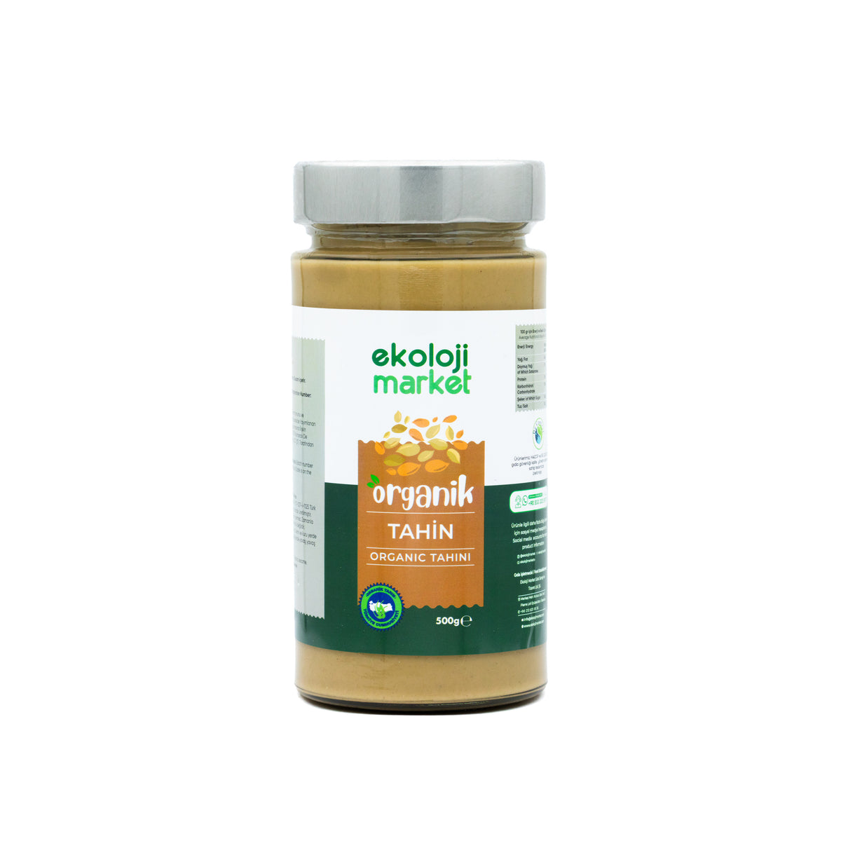 Organik Yerel Tahin 500 Gr.