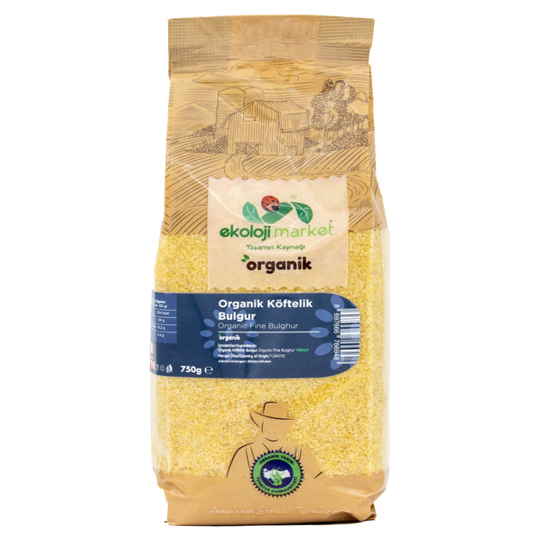 Organik Köftelik Bulgur 750 Gr.