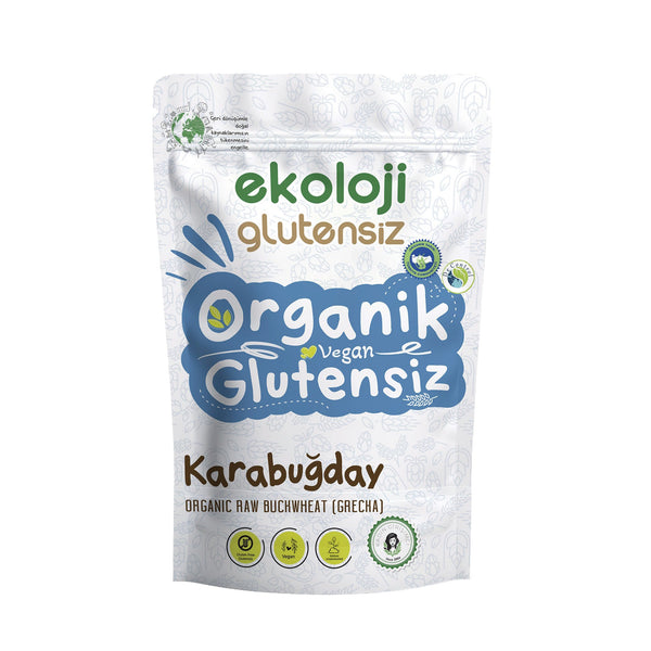 Organik Glutensiz Çiğ Karabuğday 500 Gr.