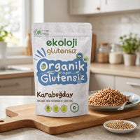 Organik Glutensiz Çiğ Karabuğday 500 Gr.
