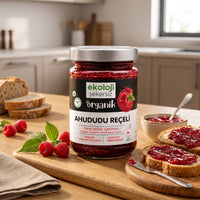 Organik Ahududu Reçeli 380 Gr.