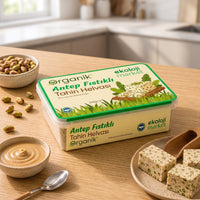 Organik Tahin Helvası Antep Fıstıklı 200 Gr.