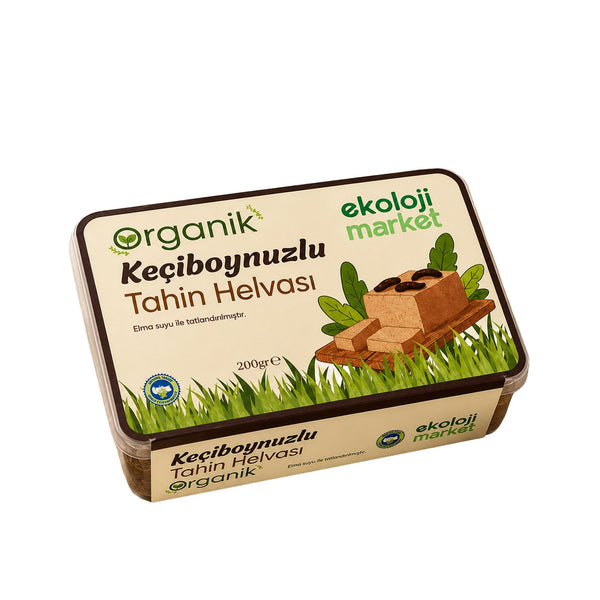 Organik Tahin Helvası Keçiboynuzlu 200 Gr.