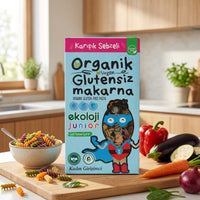 Organik Glutensiz Makarna Sebzeli Burgu 200 Gr.