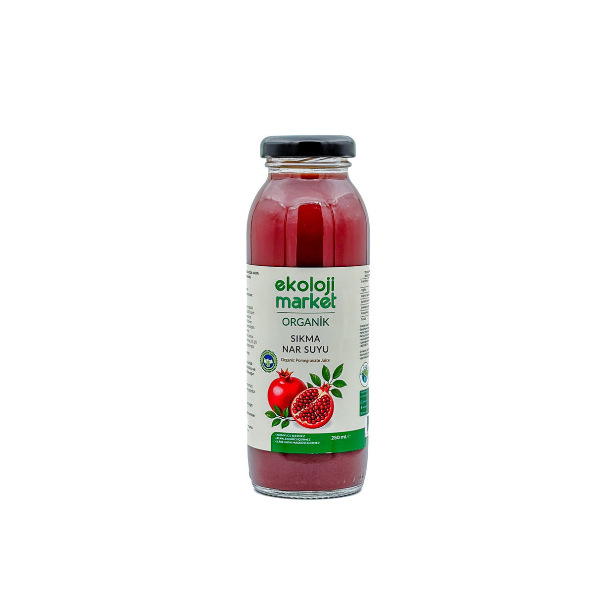 Organik Sıkma Nar Suyu 250 Ml