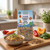 Junior Organik Ruşeymli Sebzeli Arpa Şehriye 250 Gr.