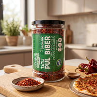Organik Kavanoz Pul Biber Tatlı 70 Gr.
