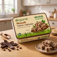 Organik Tahin Helvası Mozaik 200 gr