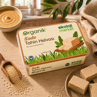 Organik Tahin Helvası Sade 200 Gr.