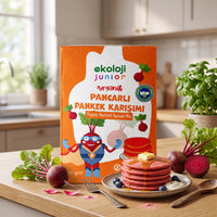 Junior Organik Glutensiz Pankek Karışımı Pancarlı 100 Gr.