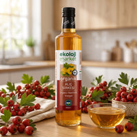 Organik Doğal Fermentasyon Alıç Sirkesi 500 Ml