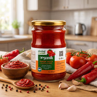 Organik Domates-Biber Salçası Karışık 650 Gr.