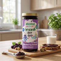 Junior Organik Soğuk Sıkım Dut Özü 290 Gr.