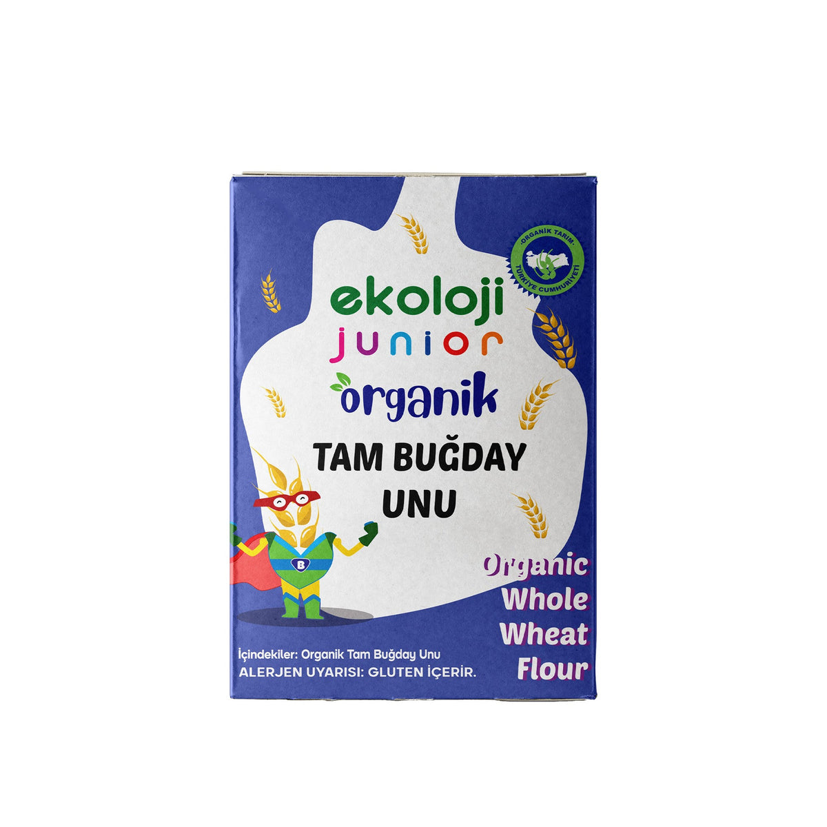 Junior Organik Tam Buğday Unu 250 Gr.