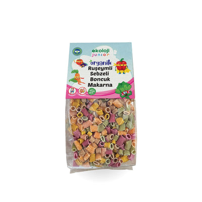 Junior Organik Ruşeymli Sebzeli Boncuk Makarna 250 Gr.