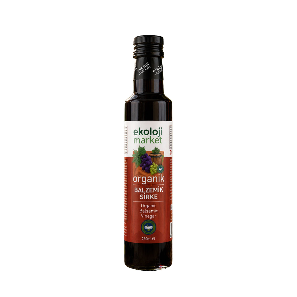 Organik Doğal Fermentasyon Balzamik Sirke 250 ml