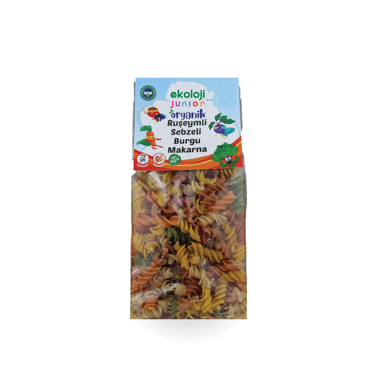 Junior Organik Ruşeymli Sebzeli Burgu Makarna 250 Gr.
