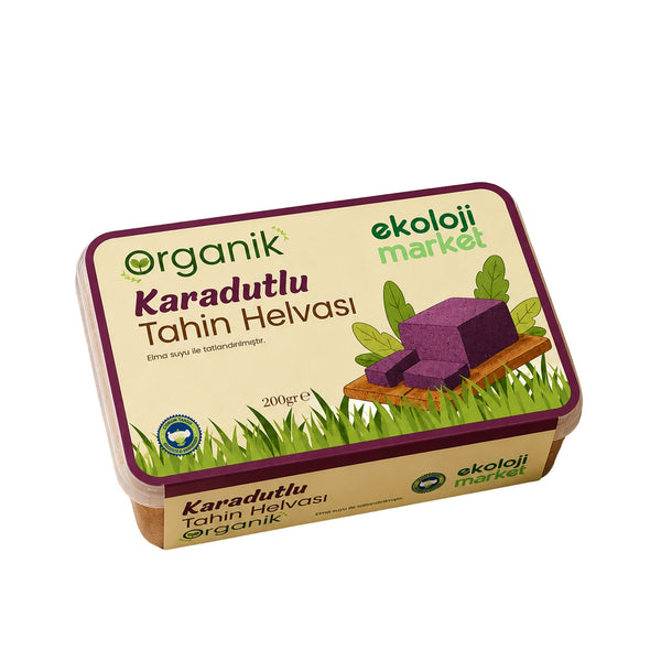 Organik Tahin Helvası Karadutlu 200 Gr.