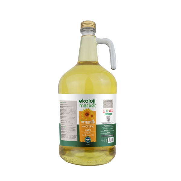 Organik Ayçiçek Yağı 3,1 Lt