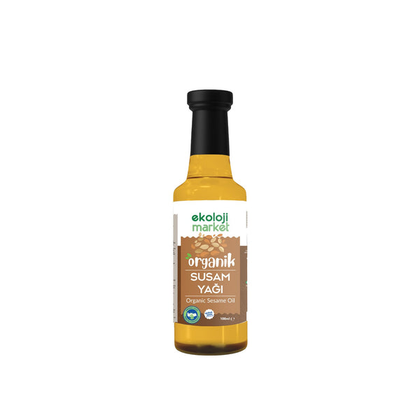 Organik Susam Yağı Soğuk Sıkım  100 ml