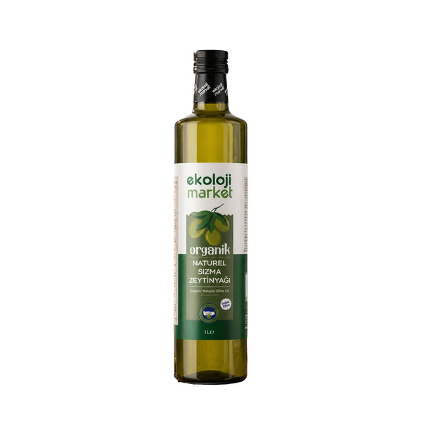 Organik Naturel Sızma Soğuk Sıkın Zeytinyağı 1 Lt