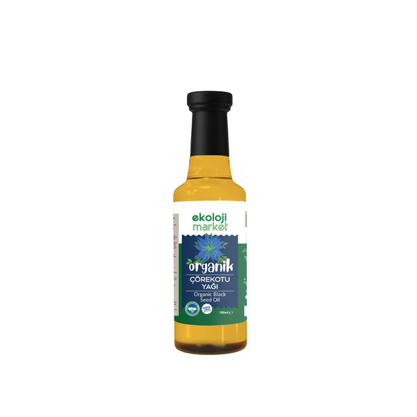 Organik Çörek Otu Yağı Soğuk Sıkım 100 ml