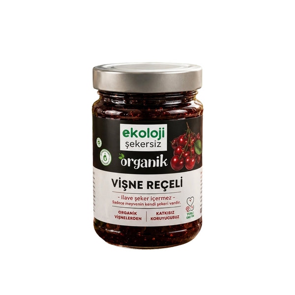 Organik Vişne Reçeli 380 Gr.