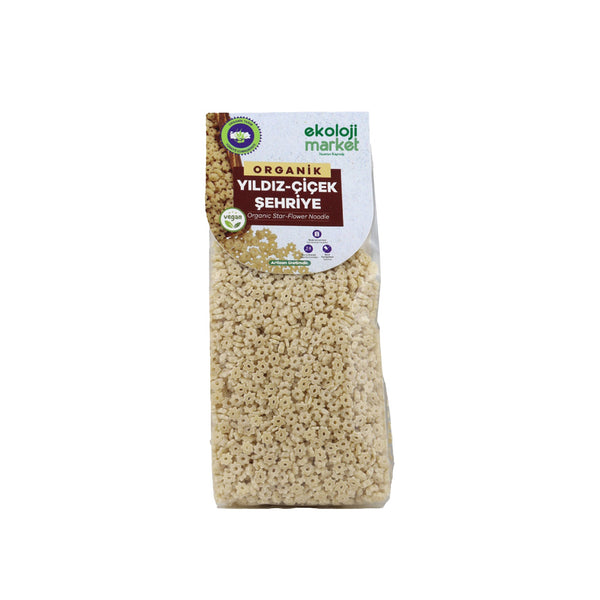 Organik Sade Çiçek Şehriye 250 Gr.