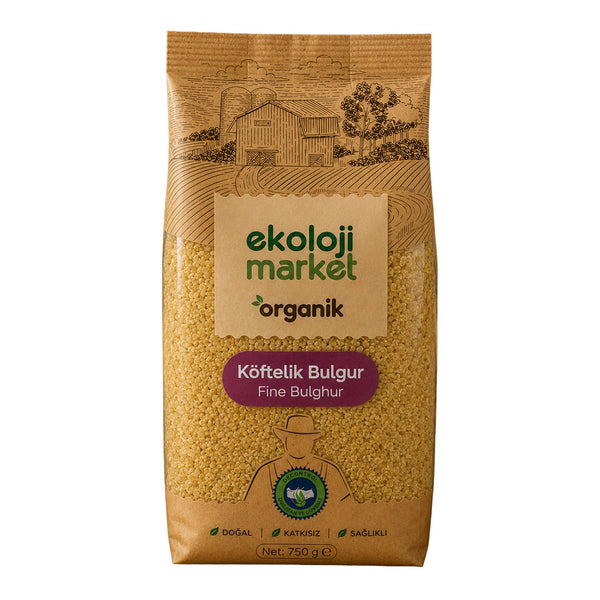 Organik Köftelik Bulgur 750 Gr.