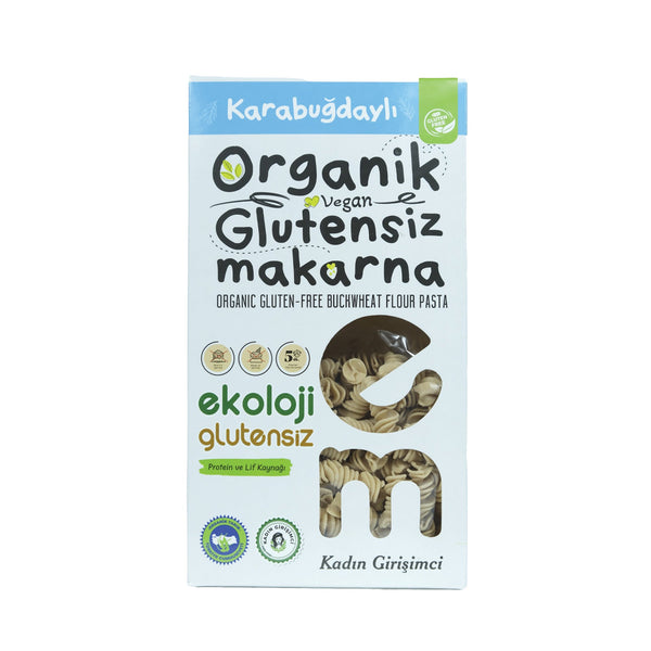 Organik Glutensiz Makarna Karabuğdaylı Burgu 200 Gr.