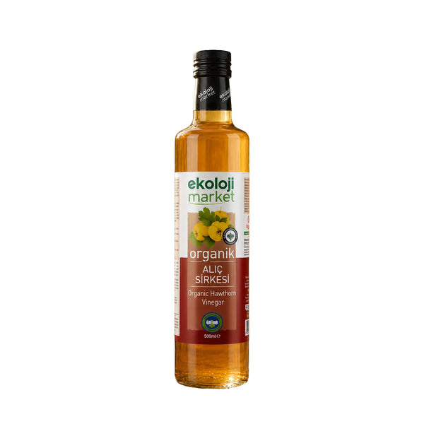 Organik Doğal Fermentasyon Alıç Sirkesi 500 Ml