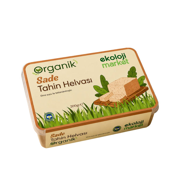 Organik Tahin Helvası Sade 200 Gr.