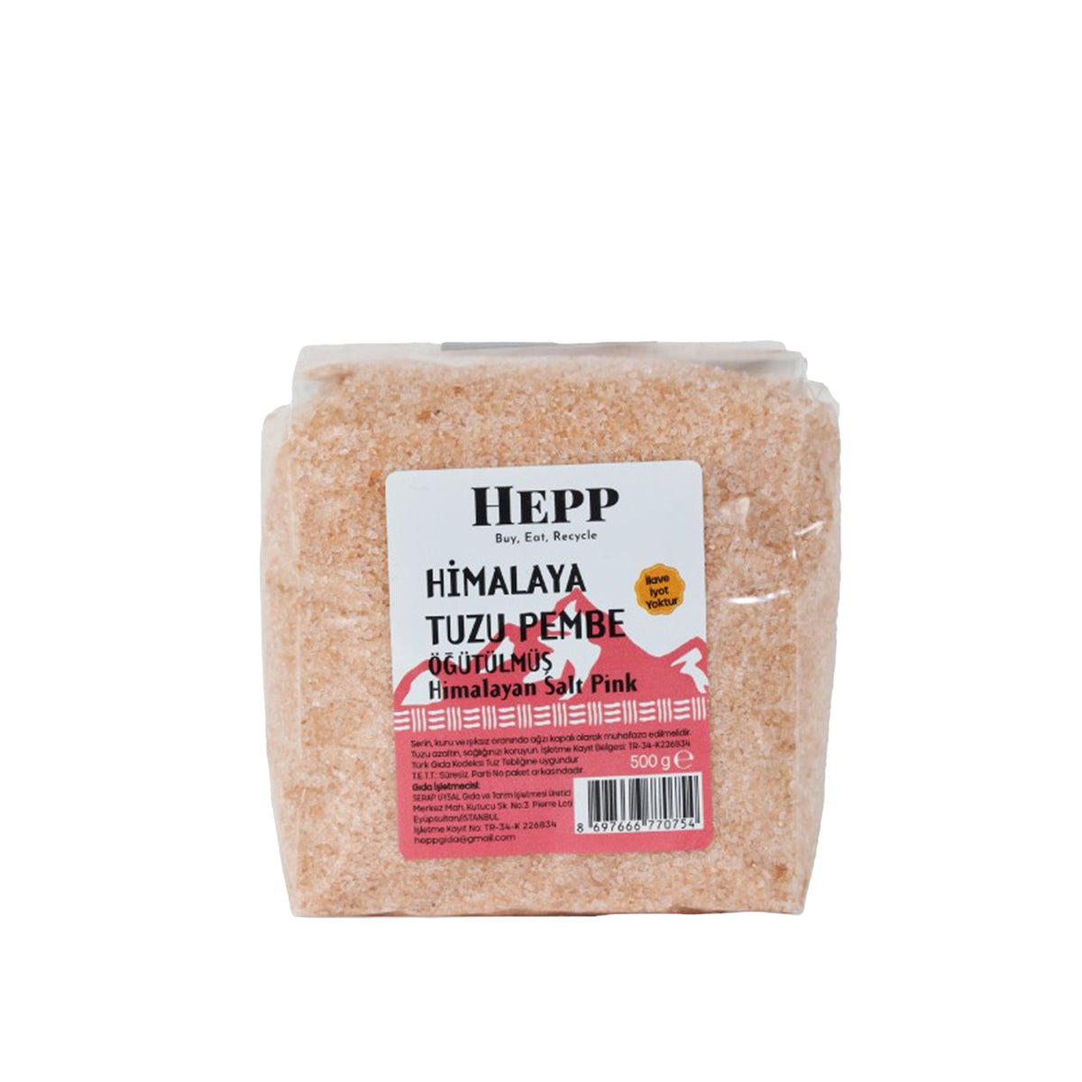Himalaya Tuzu Pembe Öğütülmüş 500 Gr.