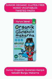Organik Glutensiz Makarna Sebzeli Burgu 200 Gr.
