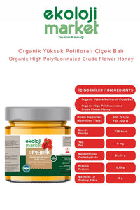 Organik Çiçek Balı Anadolu 280 Gr.