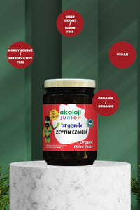 Junior Organik Zeytin Ezmesi 180 Gr.