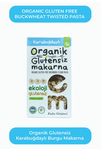 Organik Glutensiz Makarna Karabuğdaylı Burgu 200 Gr.