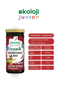 Junior Organik Soğuk Sıkım Keçiboynuzu Özü 290 Gr.