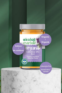 Organik  Karabaş otu Balı Lavandule 400 Gr.