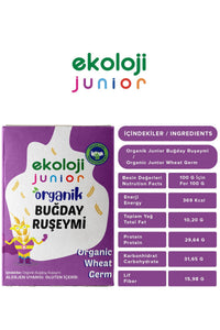 Junior Organik Buğday Ruşeym 150 Gr.