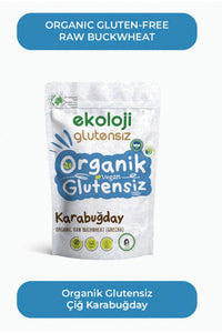 Organik Glutensiz Çiğ Karabuğday 500 Gr.