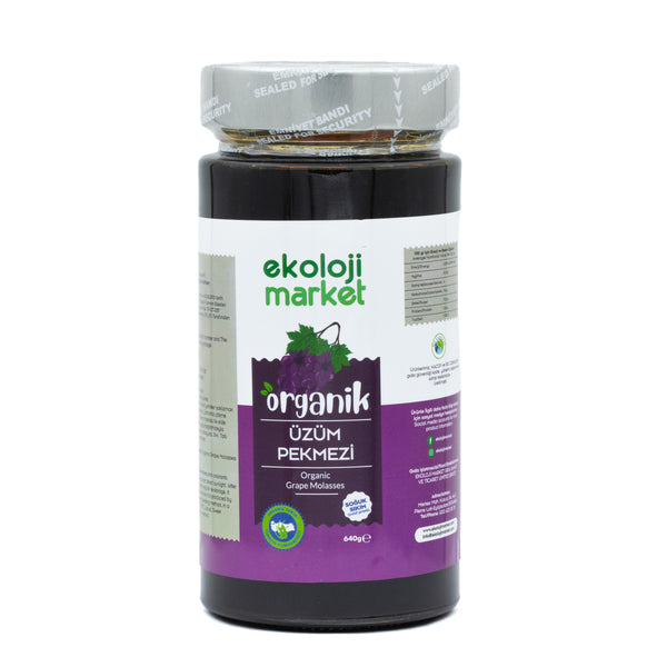 Organik Cold Press Üzüm Pekmezi 640 Gr.