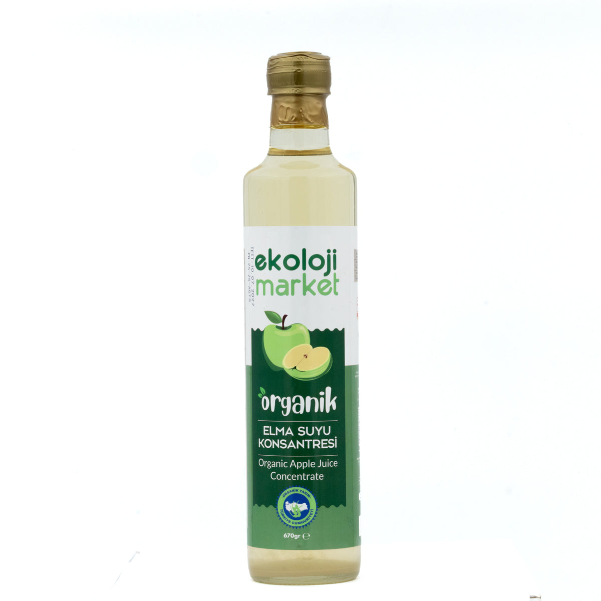 Organik Elma Suyu Konsantresi 670 Gr.