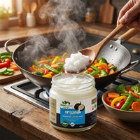 Organik Hindistan Cevizi Yağı Soğuk Sıkım 300 Gr.